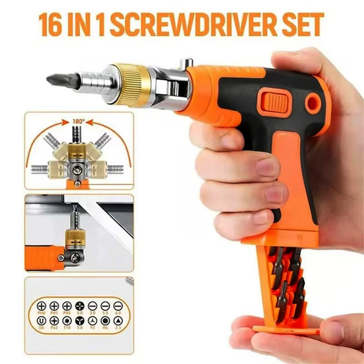 Electronics Repair Tool - Y31A Ratchet Screw Driver 180 Degree