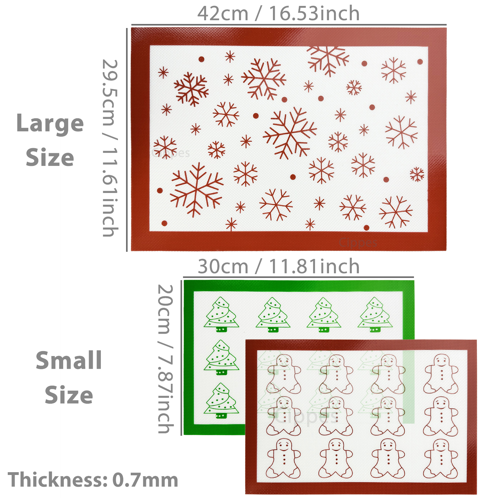 Silicone Baking Mat for Christ - Heat Mat Silicone ulasan dan harga