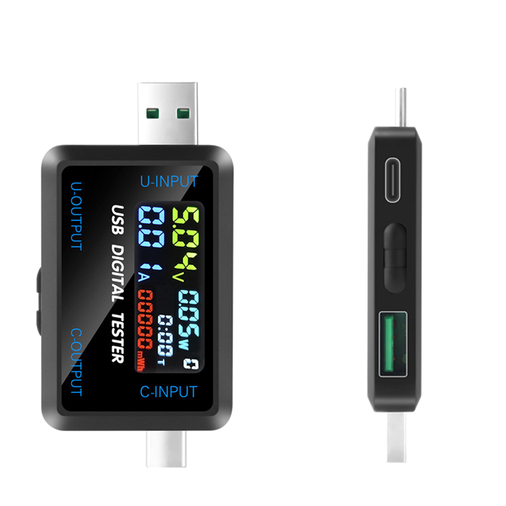 USB Tester 10 in 1 DC Digital  - Usb Ammeter Tester ulasan dan harga
