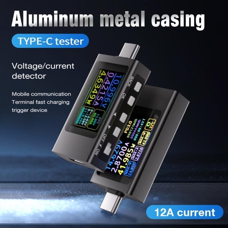 Digital USB C Power Ammeter Vo - Usb Ammeter Tester ulasan dan harga