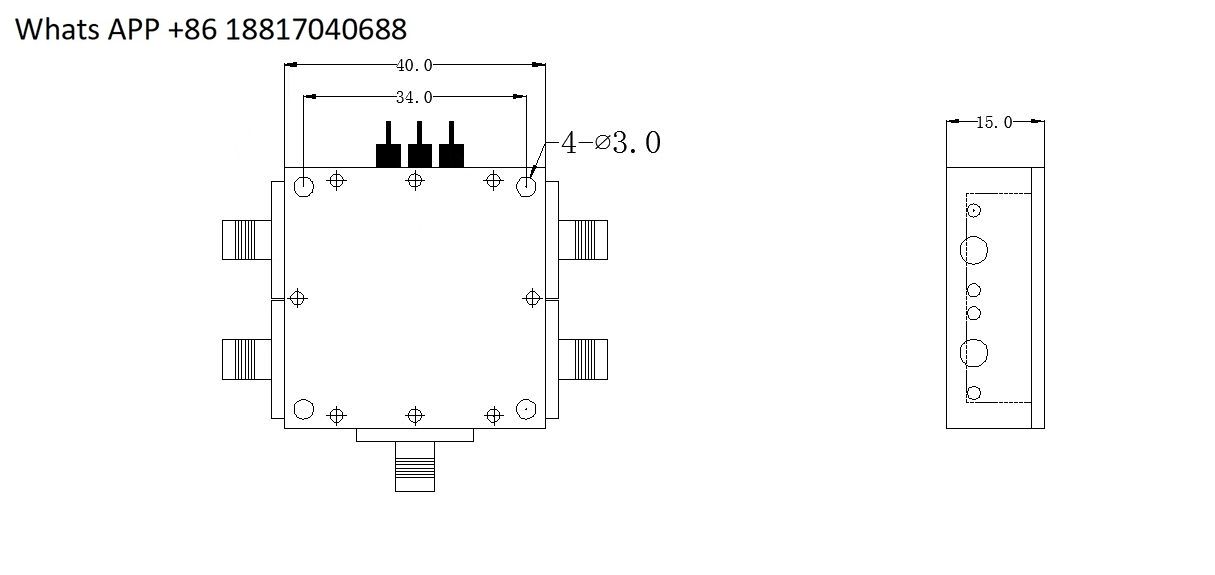 0.1-6 GHz switch SP4T choose o - Qm Electronics & Repair Services ulasan dan harga