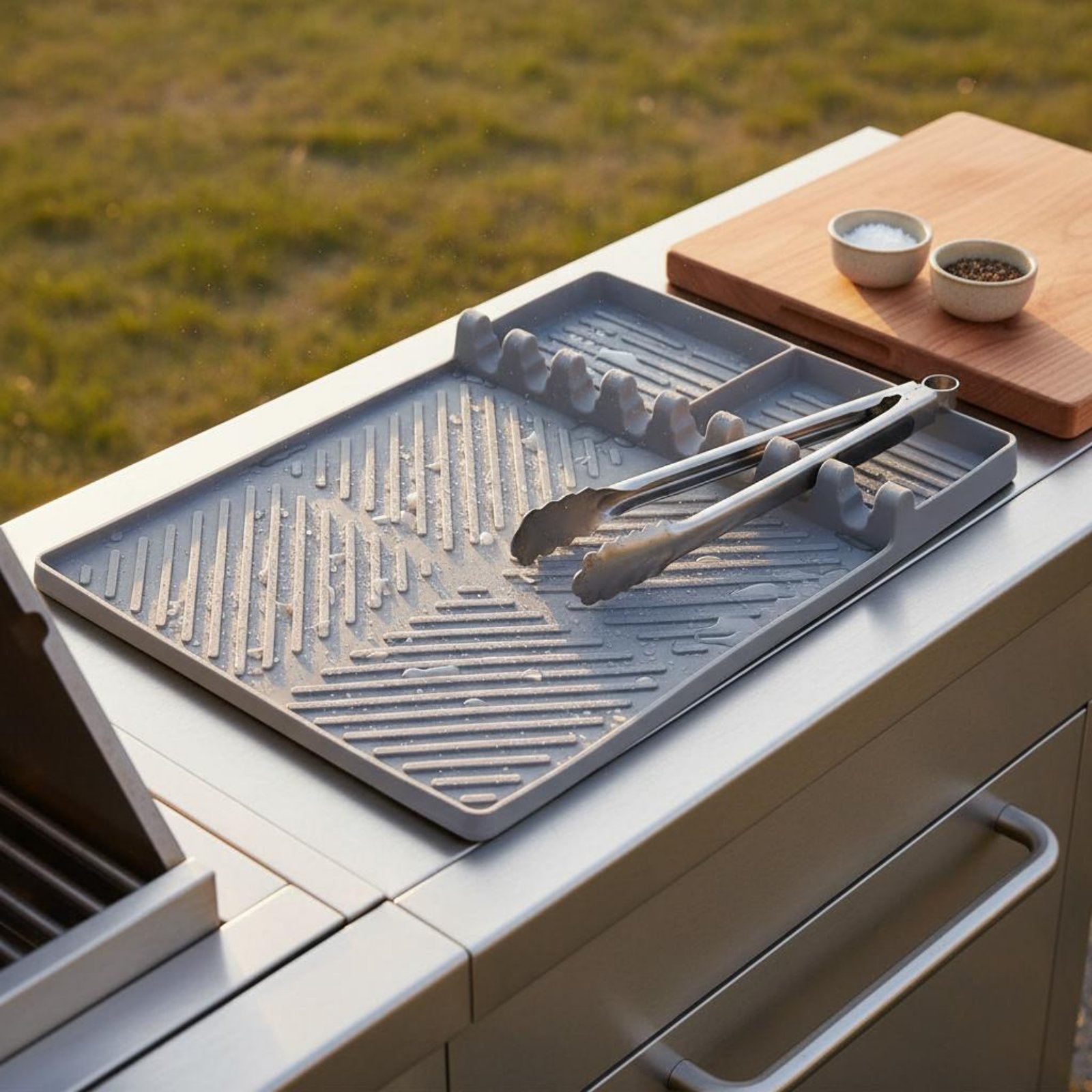 Cooking Side Shelf Mat Heat Re - Heat Mat Silicone ulasan dan harga