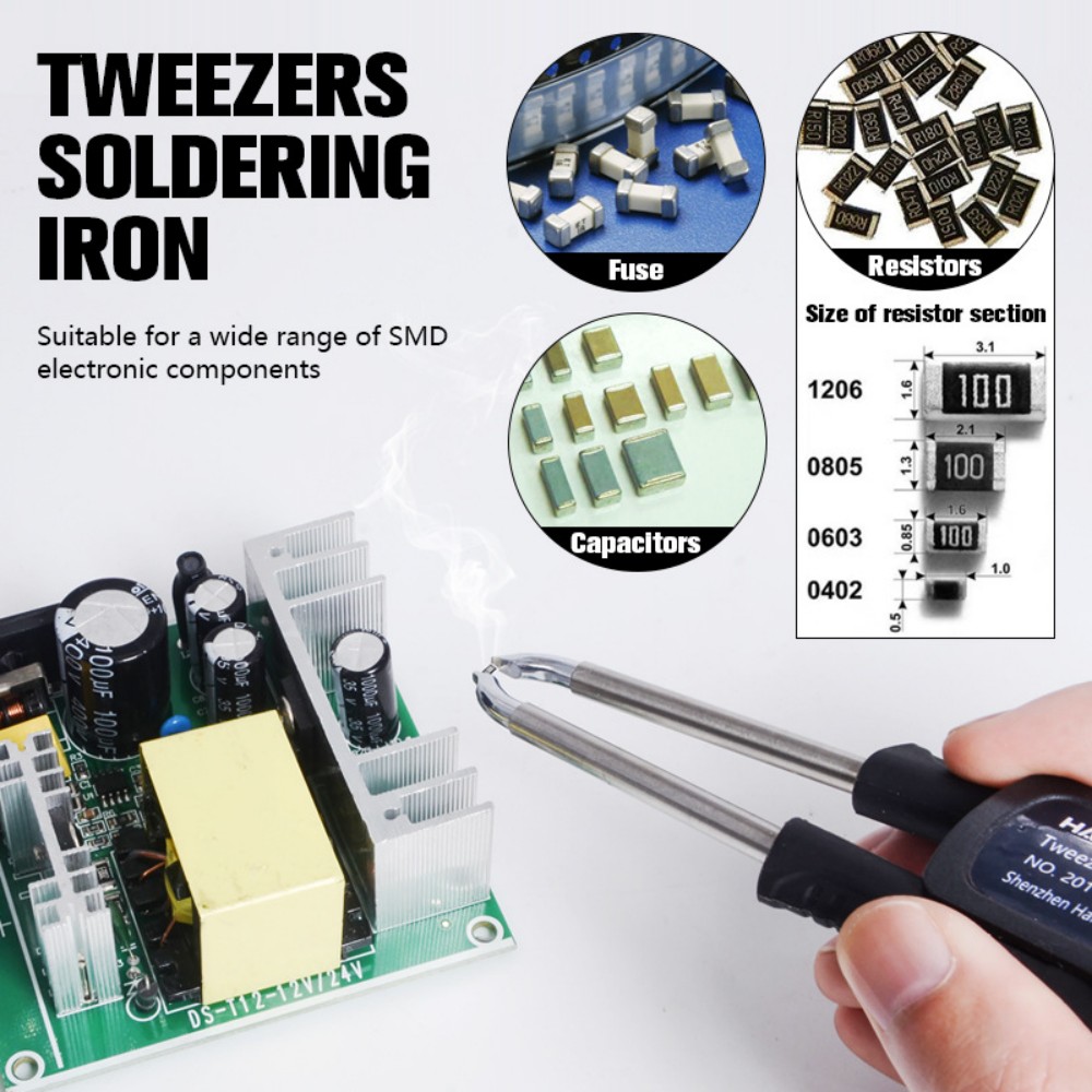 T12 Soldering Tweezer Handle – - Electronics Repair Tool ulasan dan harga