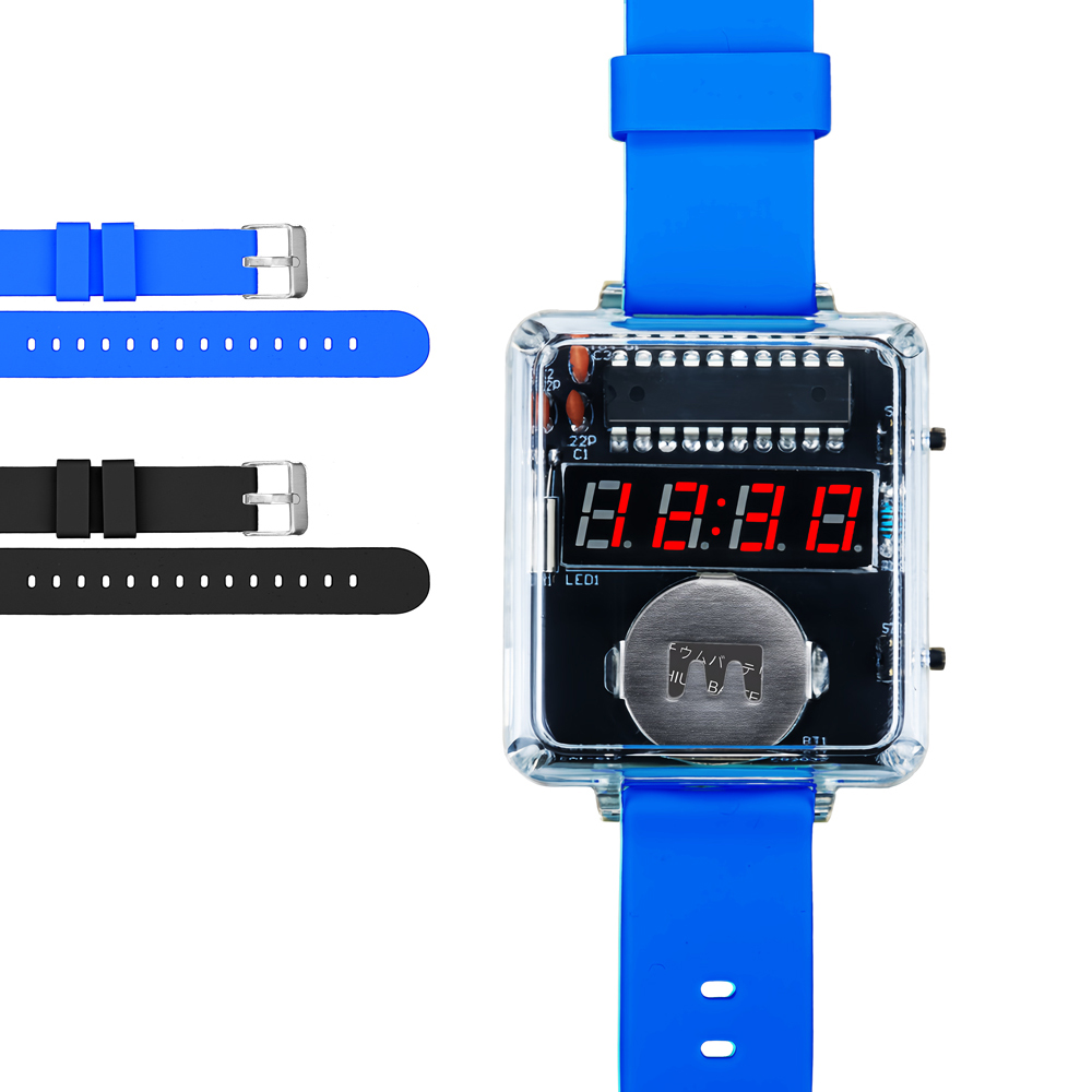 LED Digital Tube Display Watch - Electronics Repair School ulasan dan harga