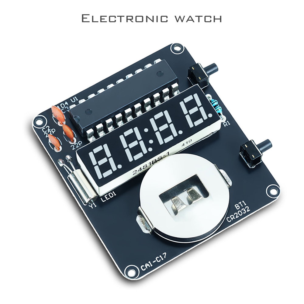LED Digital Tube Display Watch - Electronics Repair School ulasan dan harga