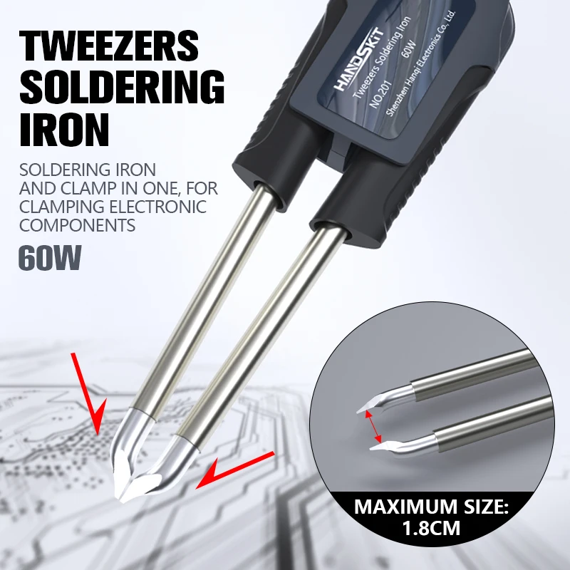 T12 Soldering Station Tweezers - Electronics Repair Tool ulasan dan harga
