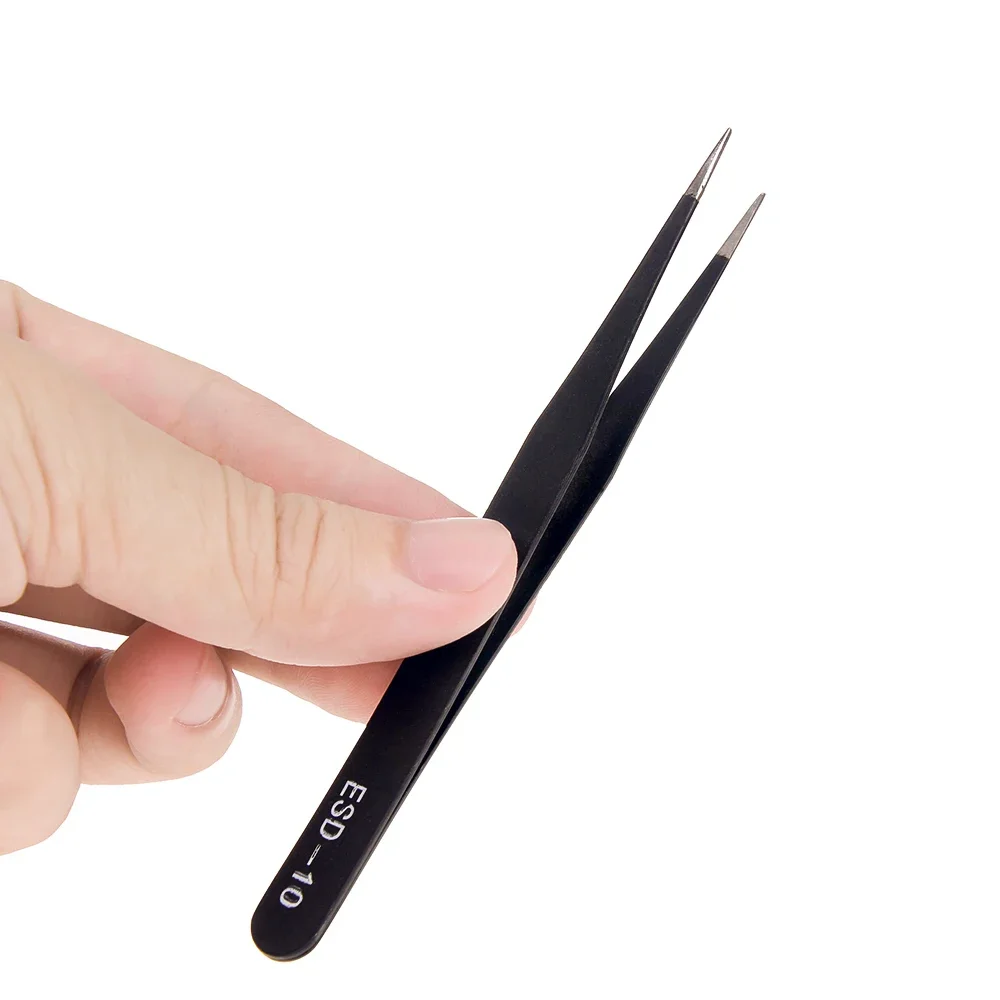 6pcs Precision Tweezers Set ES - Elektronik Repair ulasan dan harga