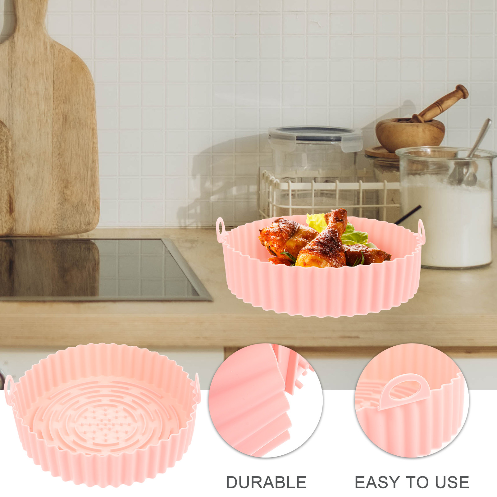 Premium Silicone Air Fryer Lin - Heat Mat Silicone ulasan dan harga