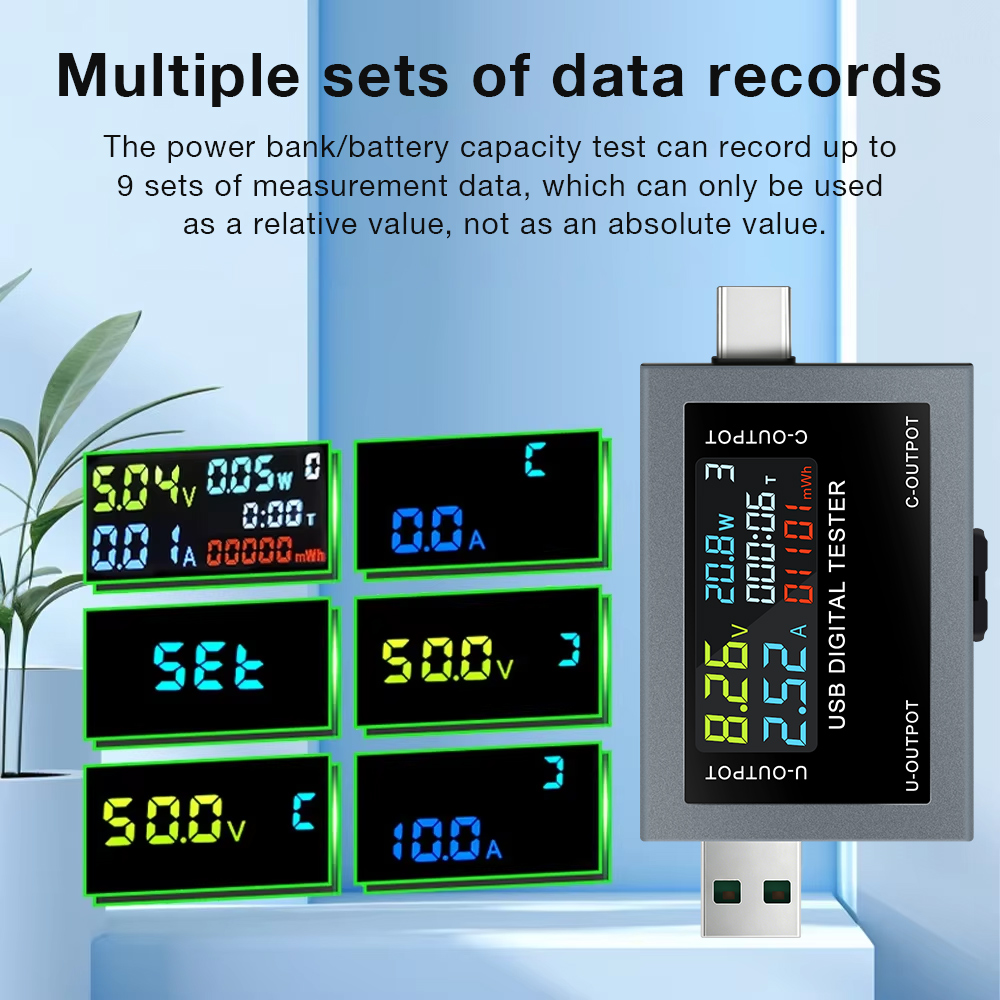USB Type-C Charging Tester DC  - Usb Ammeter Tester ulasan dan harga