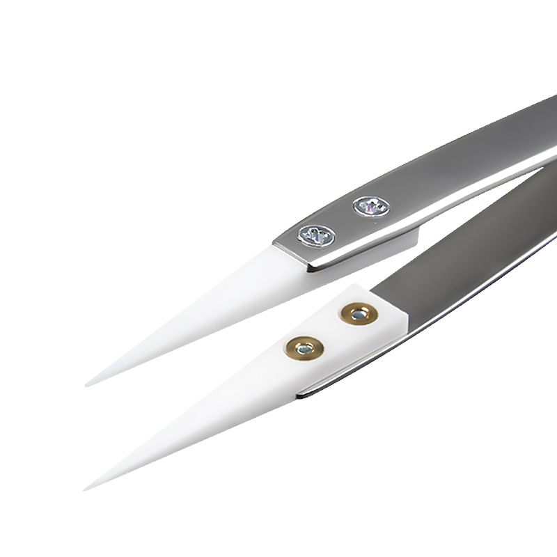 LUXIANZI Ceramic Tweezers Pinz - Elektronik Repair ulasan dan harga