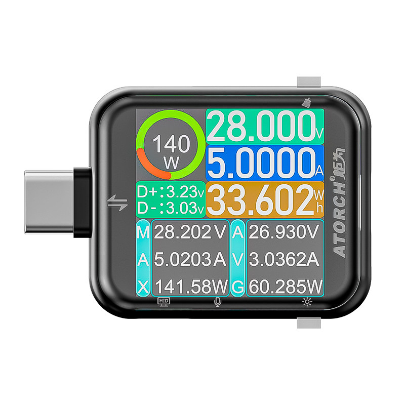 T3 Touch Screen High Precision - Usb Ammeter Tester ulasan dan harga