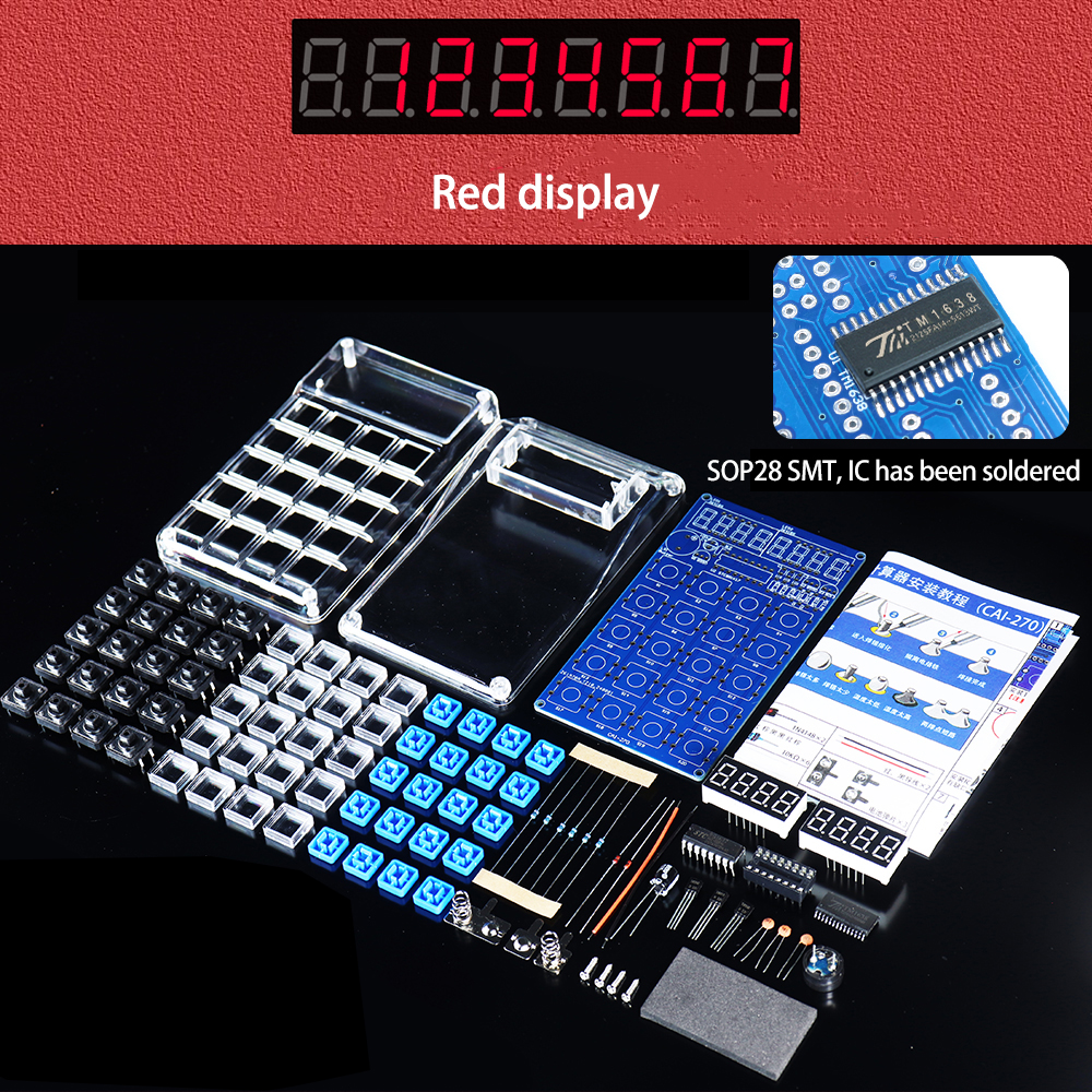 LED Digital Tube Display Calcu - Electronics Repair School ulasan dan harga