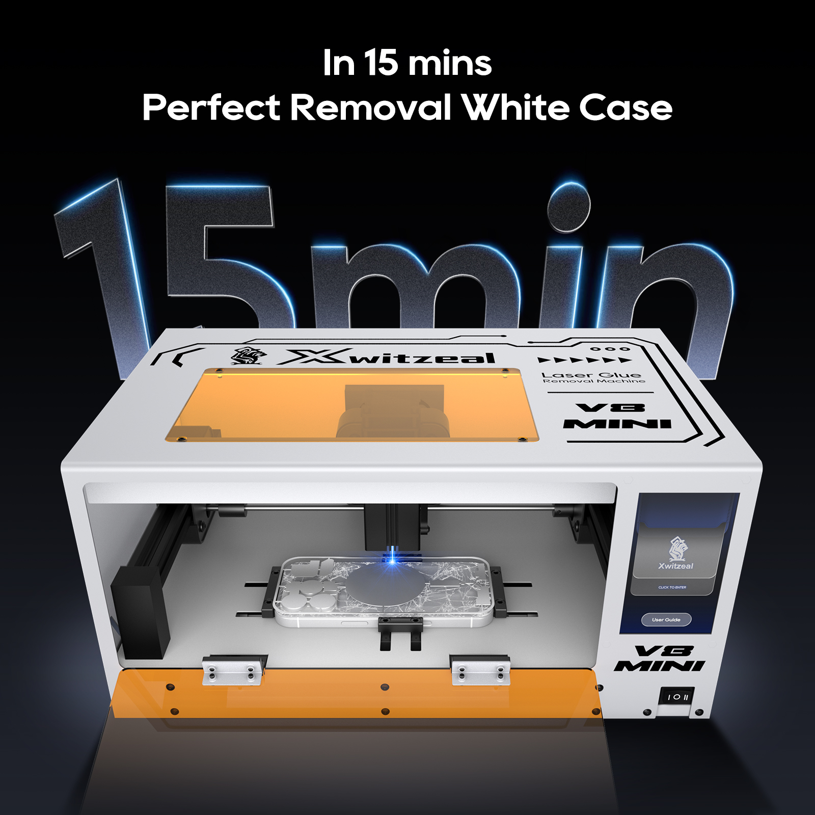 Xwitzeal® V8 MINI Laser Glue R - Electronics Repair Tool ulasan dan harga
