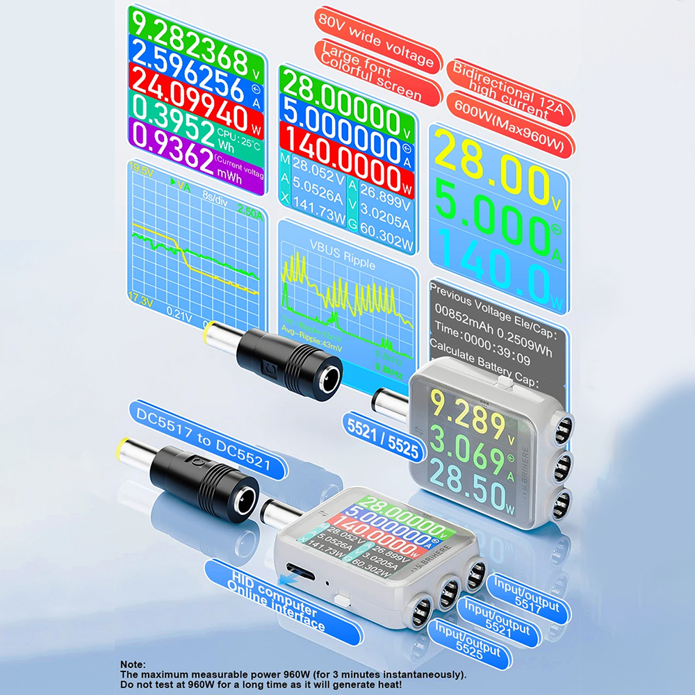 B50 DC 4.5-80V Digital Power M - Usb Ammeter Tester ulasan dan harga
