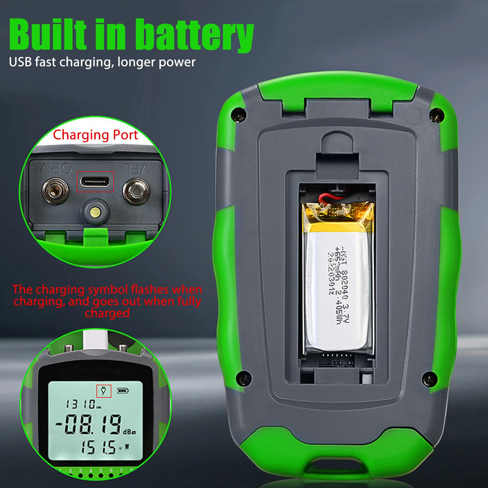 Red Light  Optic Cable Power T - Usb Ammeter Tester ulasan dan harga