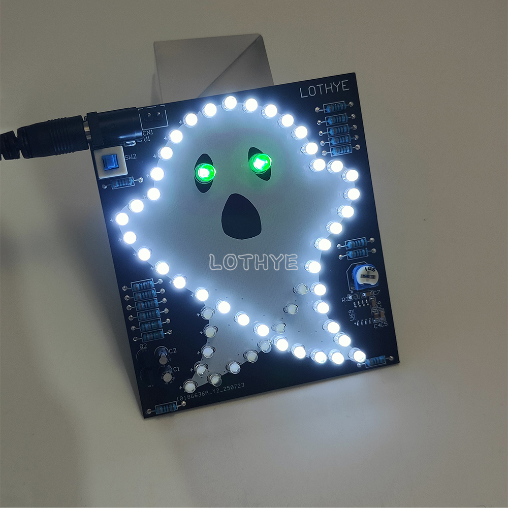 DIY Electronic Kit Skull Ghost - Electronics Repair School ulasan dan harga