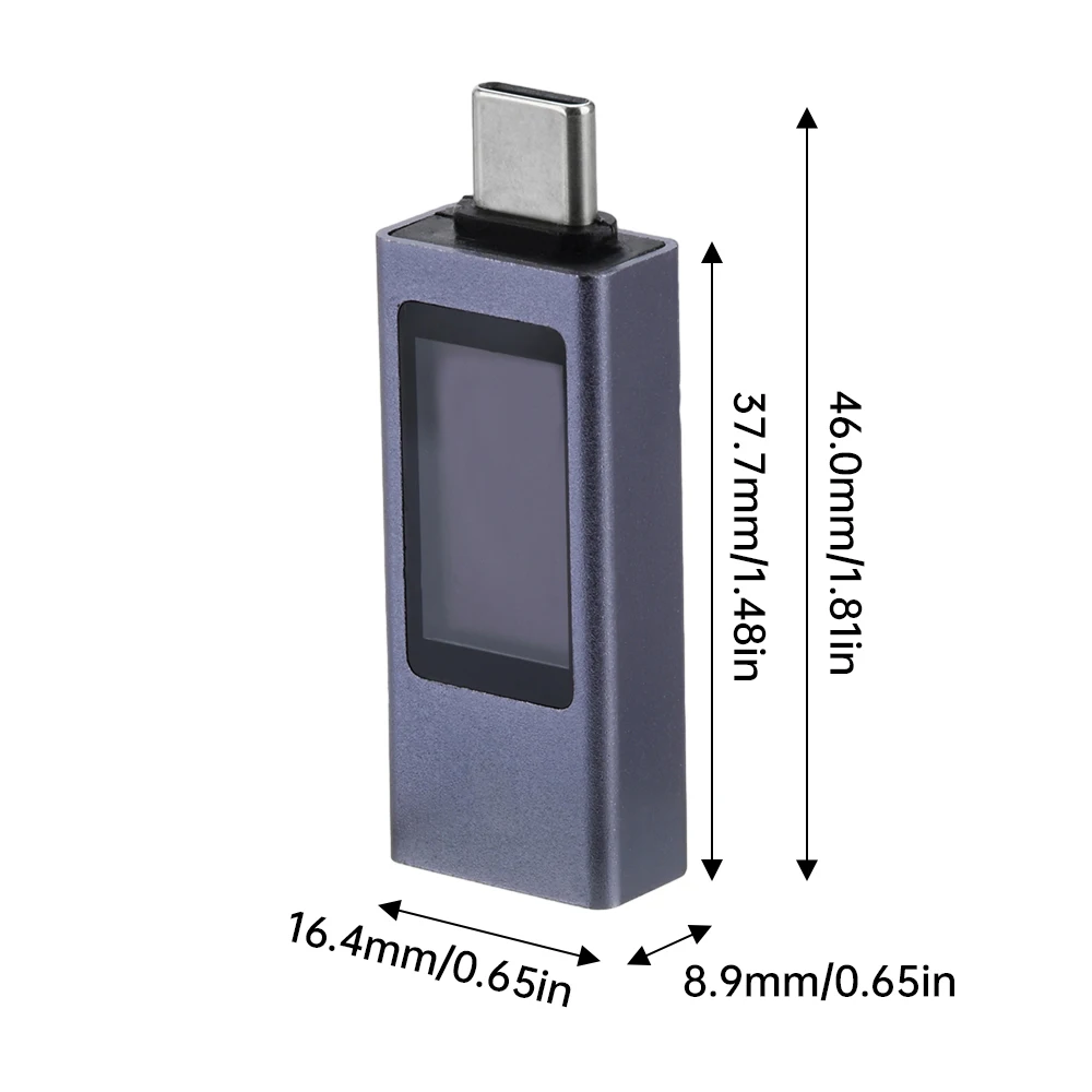 5A Multifunctional Digital Dis - Usb Ammeter Tester ulasan dan harga