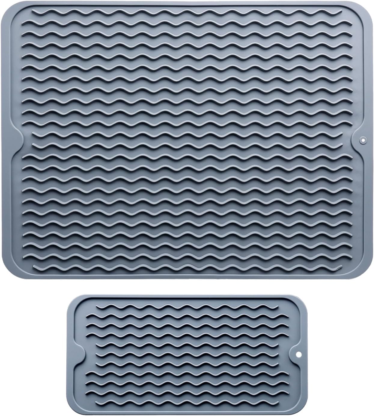 Silicone Dish Drying Mat 2 Pac - Heat Mat Silicone ulasan dan harga