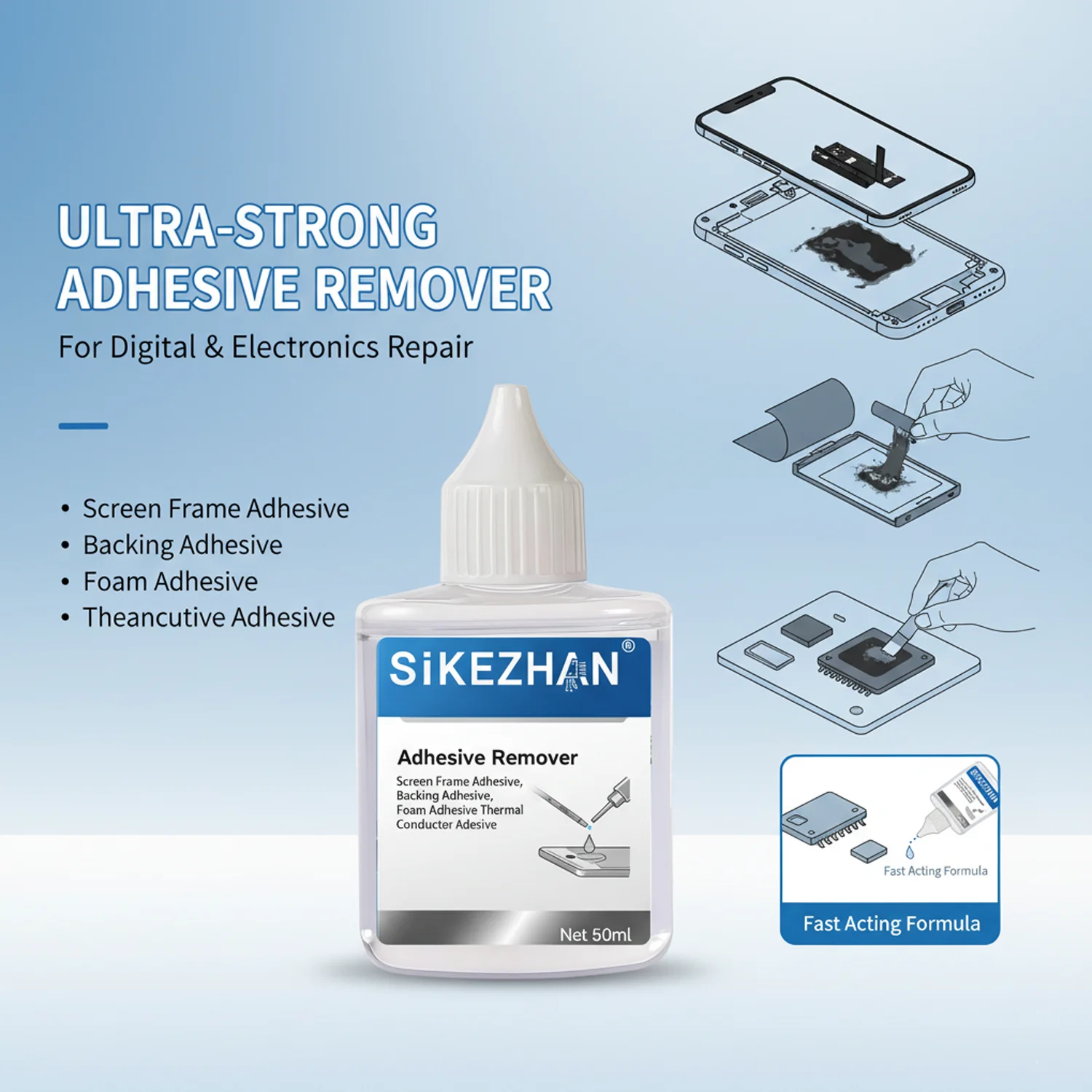 Universal Glue Cleaning Liquid - Electronics Repair Tool ulasan dan harga