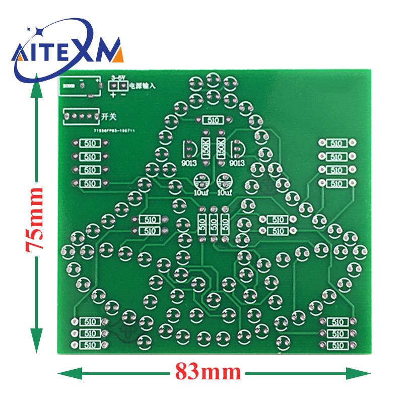 DC 3-5V DIY LED Swing Wind Chi - Electronics Repair School ulasan dan harga