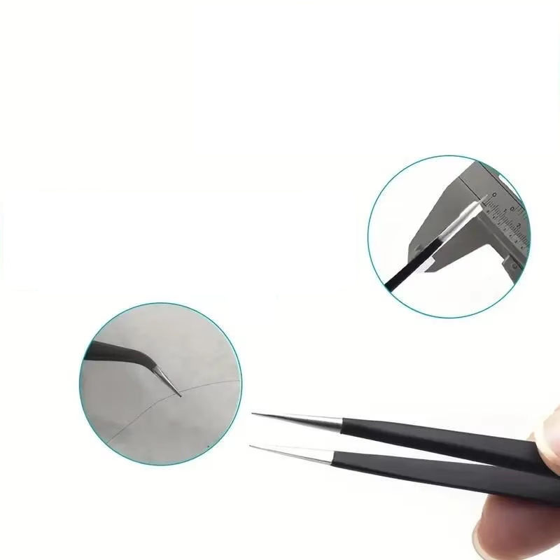 NEW 6pcs Precision Long Tweeze - Electronics Repair Tool ulasan dan harga