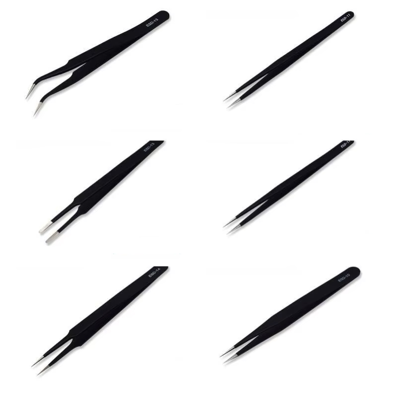 NEW 6pcs Precision Long Tweeze - Electronics Repair Tool ulasan dan harga