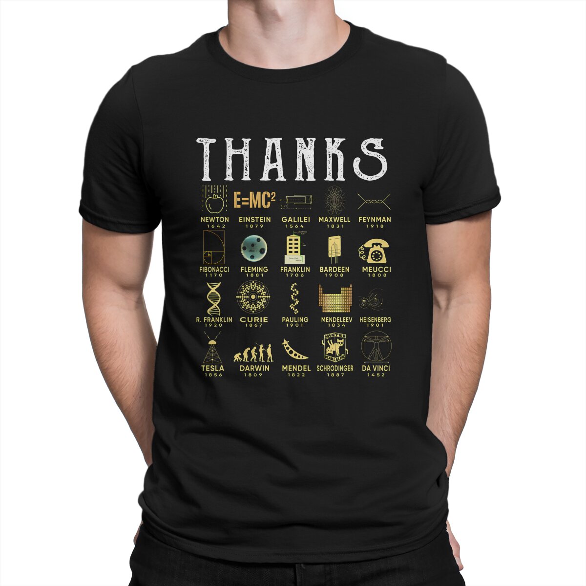 Thanks Scientists Graphic TShi - Electronics Repair School ulasan dan harga
