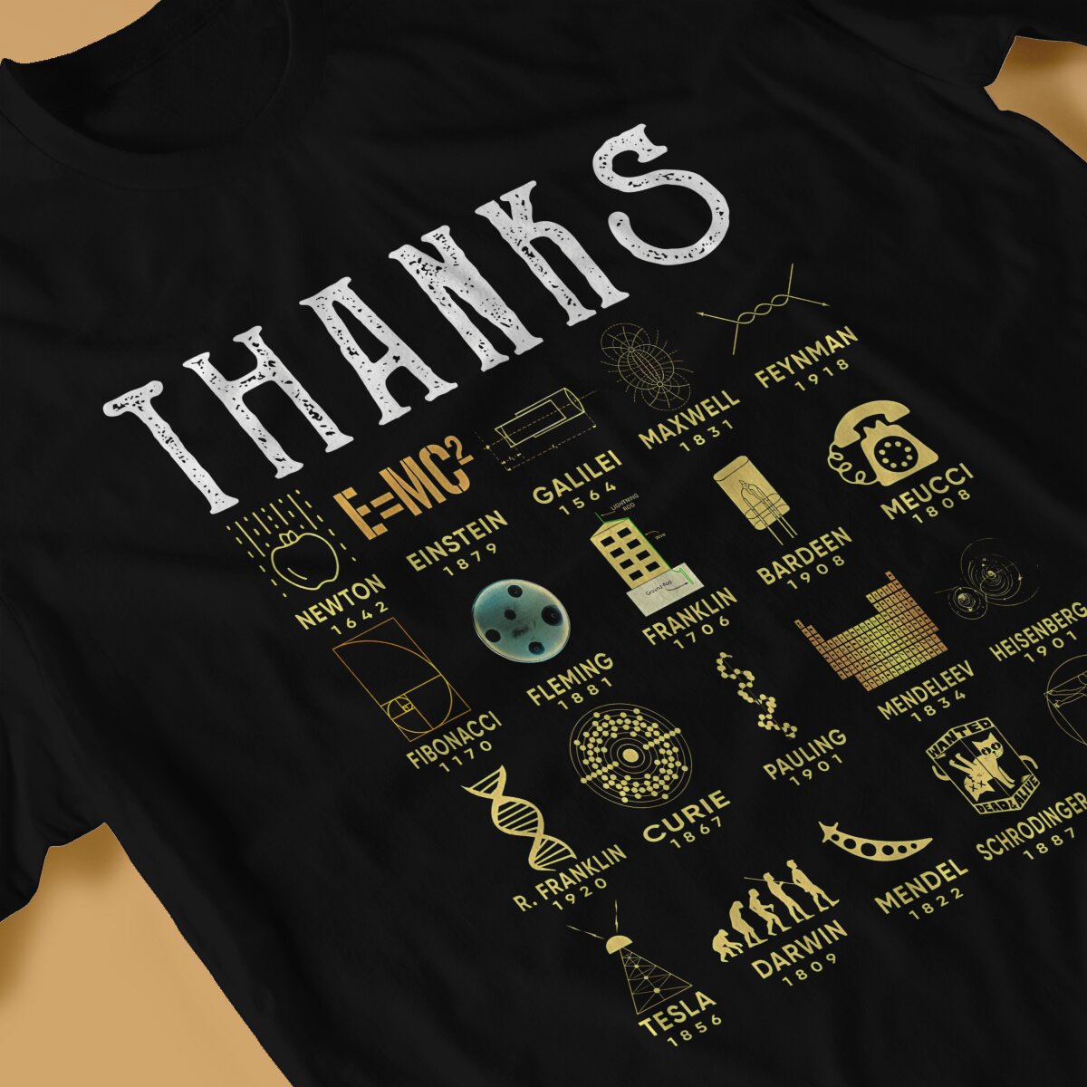 Thanks Scientists Graphic TShi - Electronics Repair School ulasan dan harga