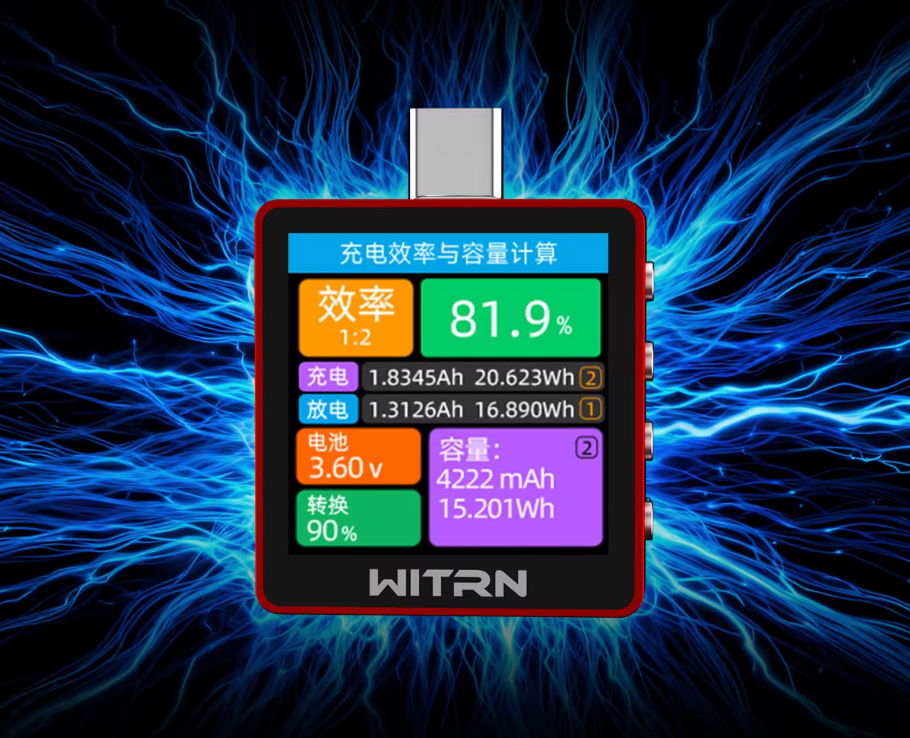 New Red version WITRN K2 INA23 - Usb Ammeter Tester ulasan dan harga