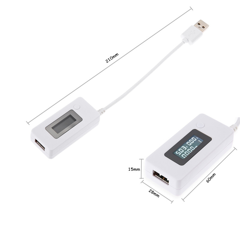 LCD Screen Mini Creative Phone - Usb Ammeter Tester ulasan dan harga