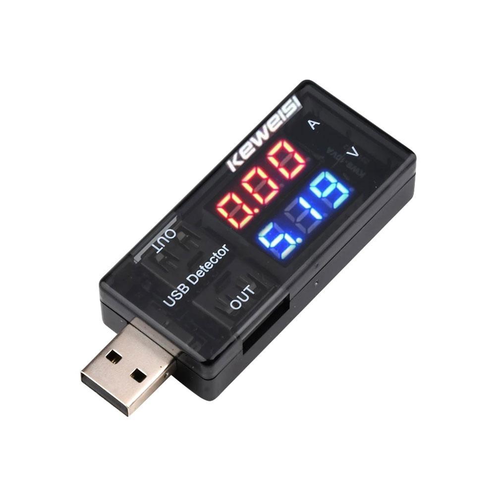 Dual Digital USB Current Volta - Usb Ammeter Tester ulasan dan harga