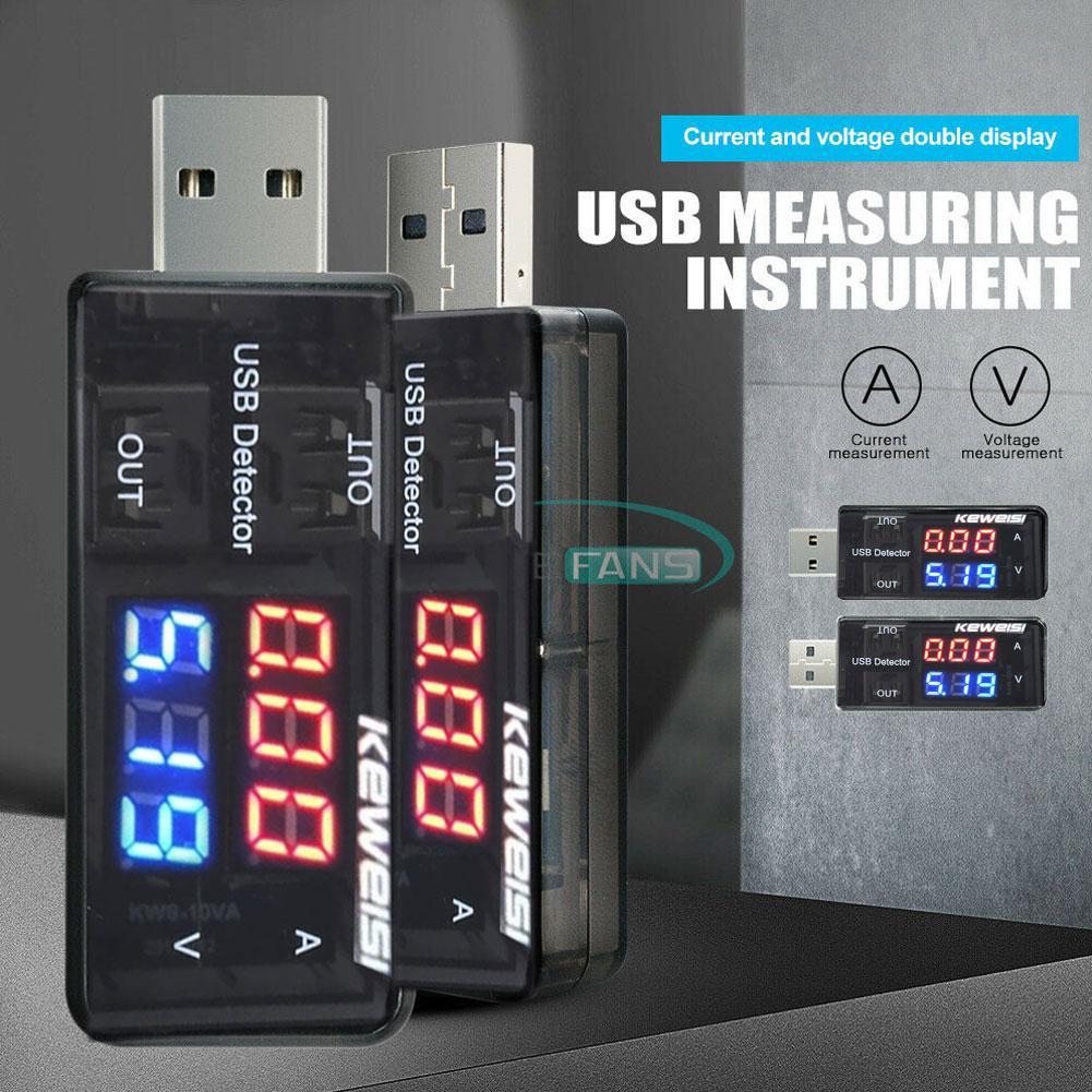 Dual Digital USB Current Volta - Usb Ammeter Tester ulasan dan harga